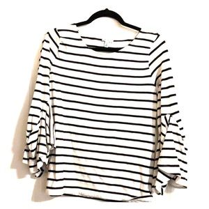 Susina ruffle sleeve shirt